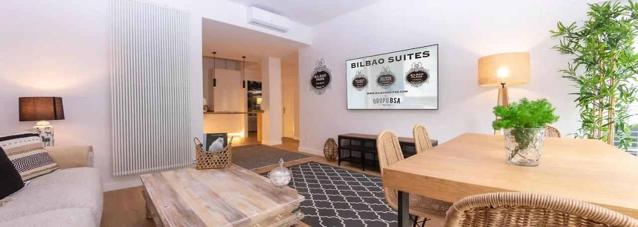 Bilbao Henao Park De Bilbao Suites, En Pleno Centro Con Garaje Directo Apartment